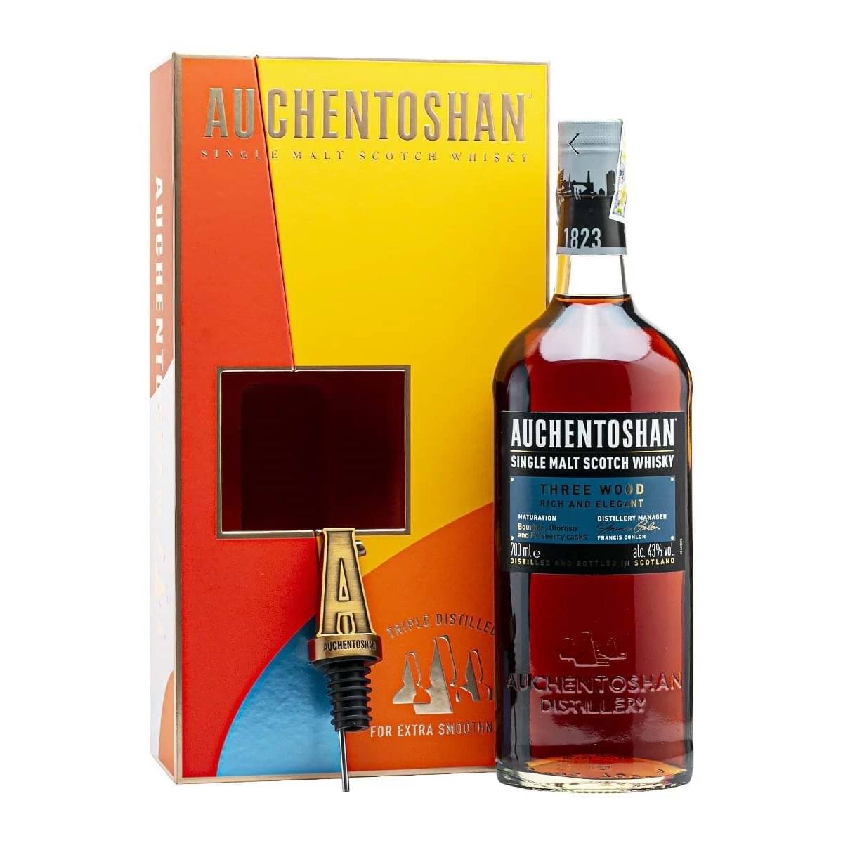 Auchentoshan Three Wood – Quà Tết 2024