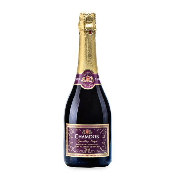 Vang nổ không độ Chamdor Sparkling Red Grape