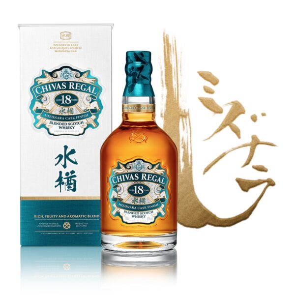 Chivas 18 năm Mizunara Cask Finish – 700ml