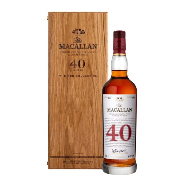 Macallan 40 The Red Collection