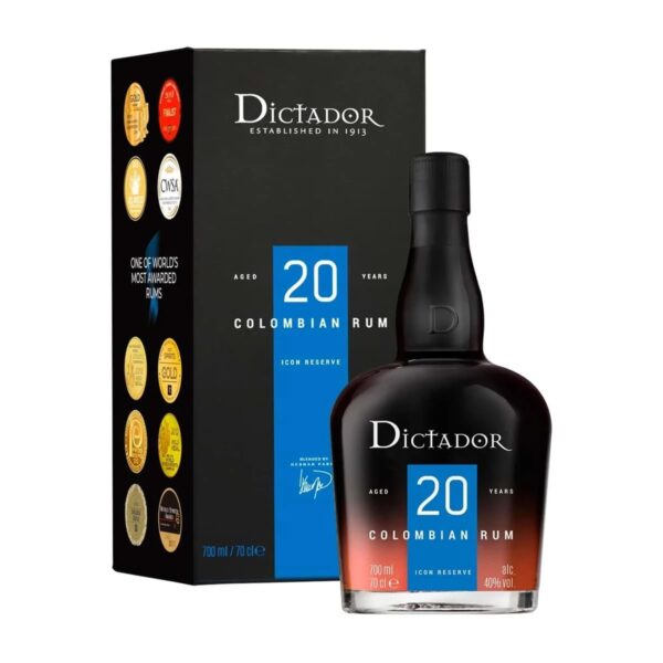Rum Dictador 20 năm