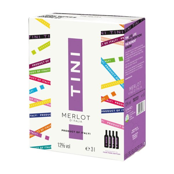 Tini Merlot BIB 3L